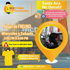 Estrada Encomiendas McDonald's